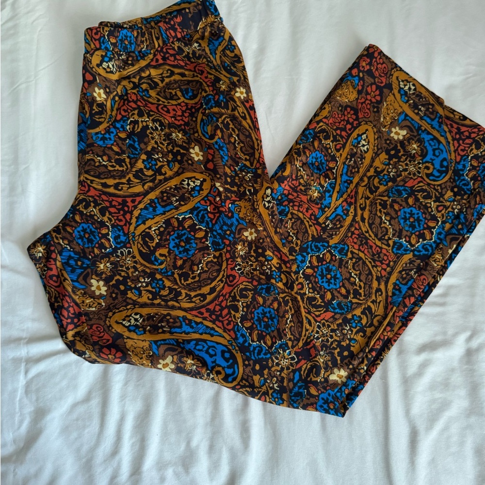 Spense Multicolor Paisley Pants